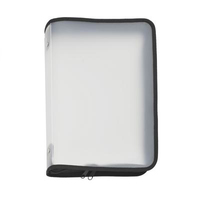 FolderSys Reissverschlussbeutel transparent/schwarz 0,5 mm, 1 St. FolderSys Reissverschlussbeutel transparent/schwarz 0,5 mm, 1 St.