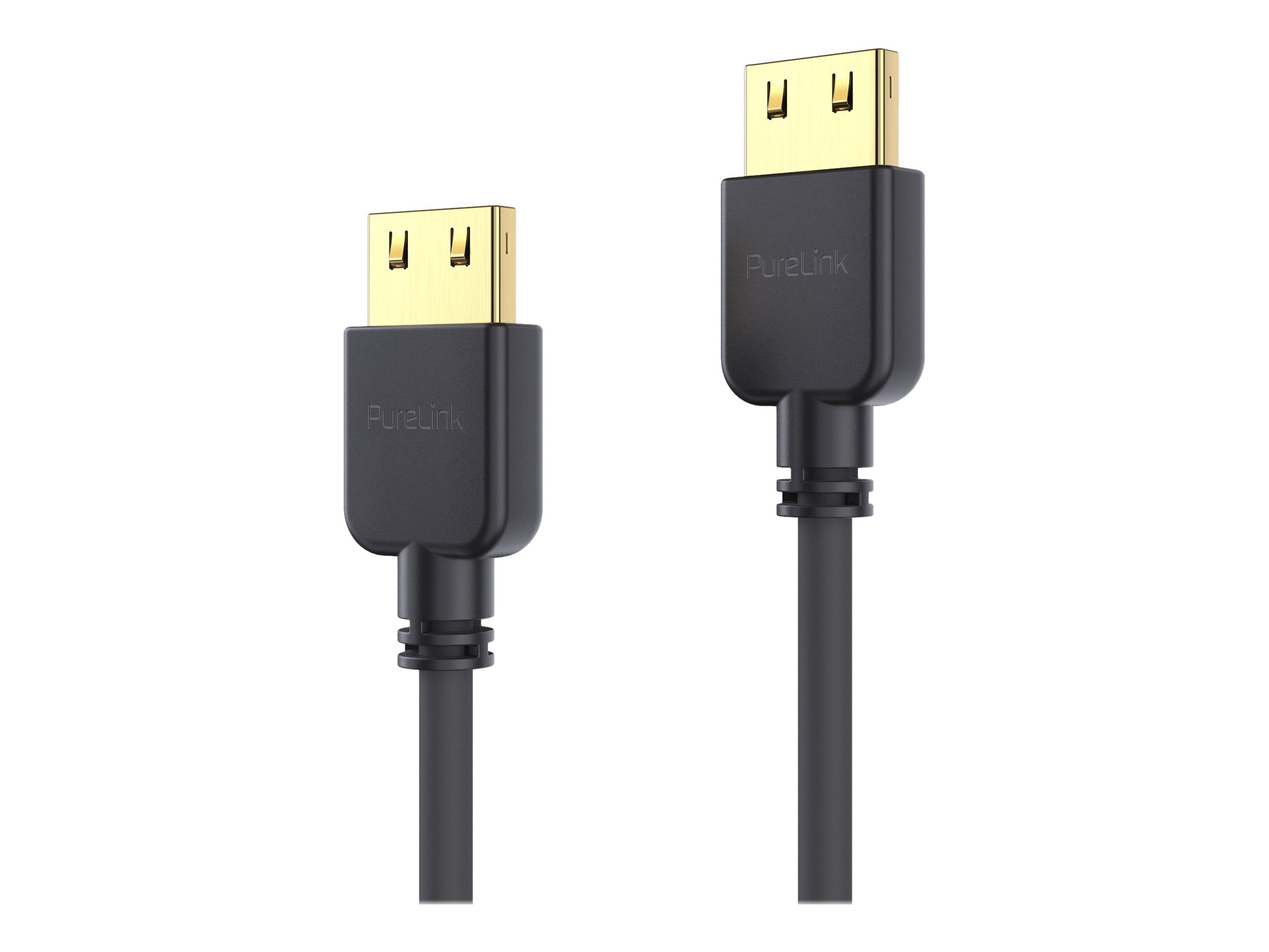 PureLink HDMI Kabel - PureInstall - Slim 0,50m - Schwarz