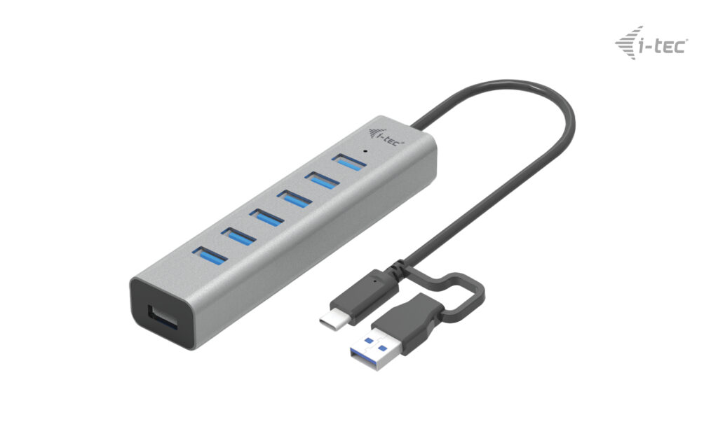ITEC USBC Charging Metal HUB 7 Port ohne Netzteil