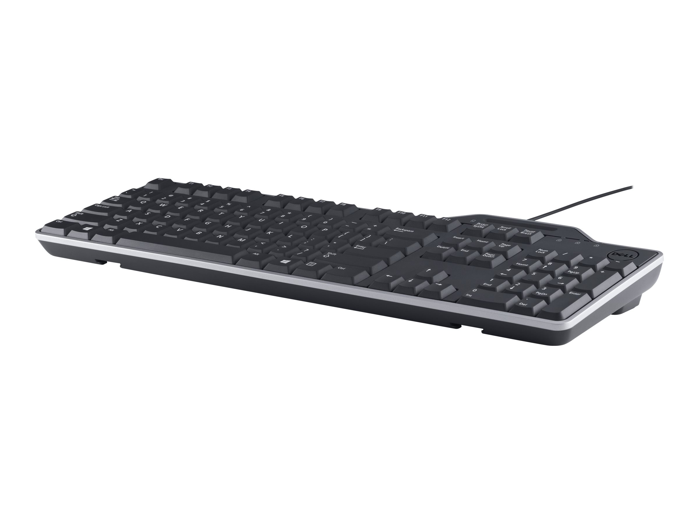 DELL KB-813 Smartcard Reader USB Keyboard Black