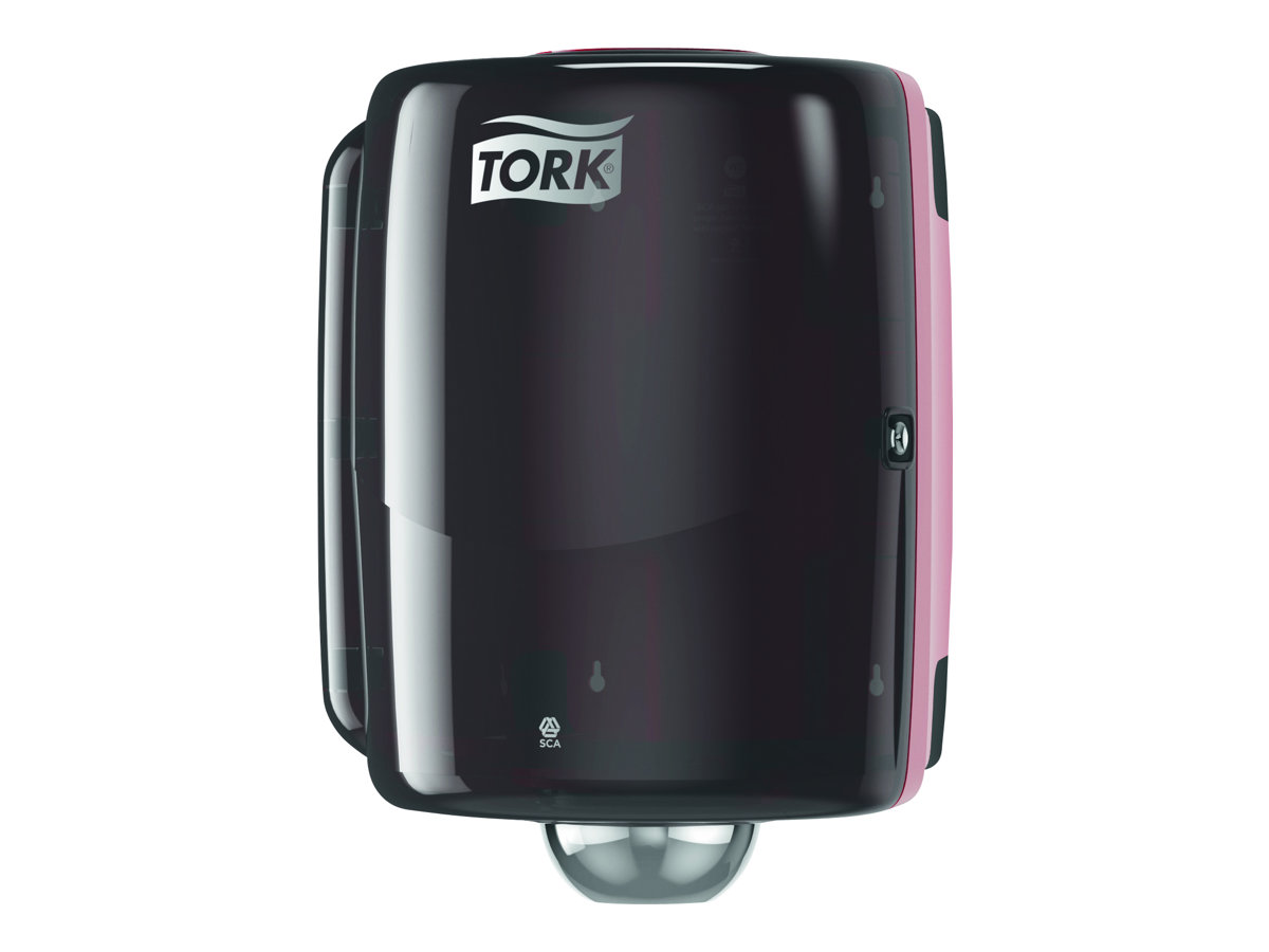 TORK Putztuchspender Performance W2 653008 schwarz, rot Kunststoff TORK Putztuchspender Performance W2 653008 schwarz, rot Kunststoff