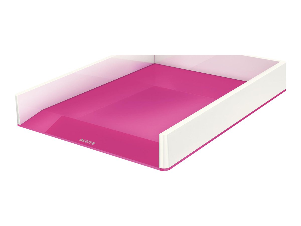 LEITZ Briefablage WOW Duo Colour perlweiss/pink