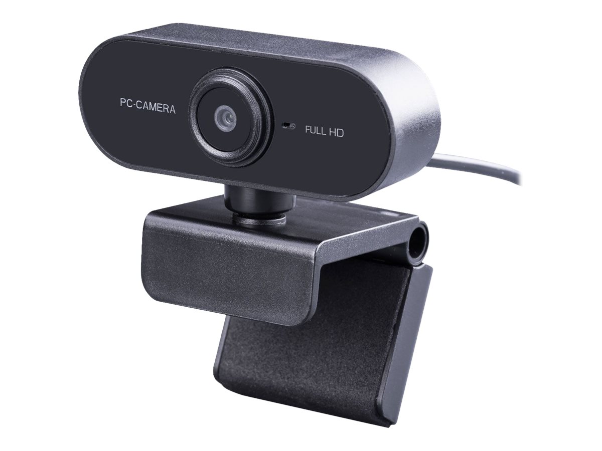 Midland W199 WebCam Full HD - 1080P schwarz