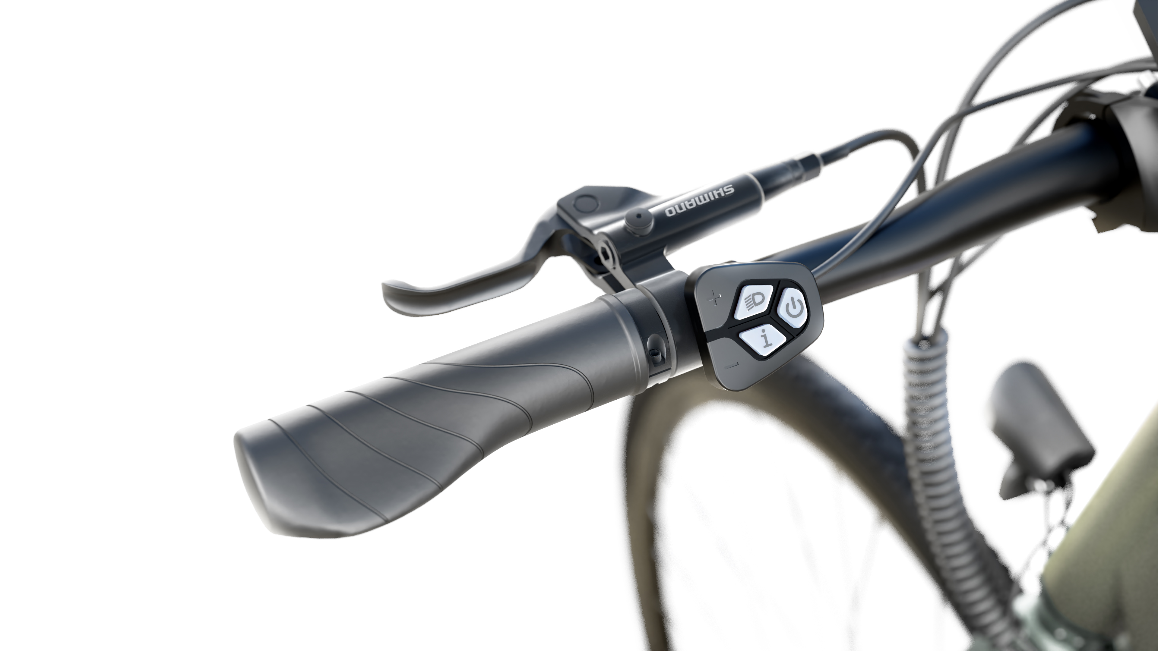 Sharp Gravel EBike 250W Motor App 70km grün glanz