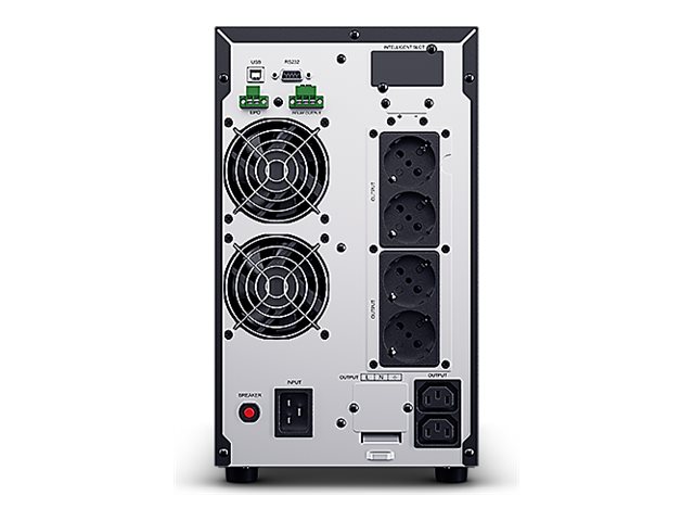 CYBERPOWER OLS3000EA-DE Doppelwandler USV 3000VA/2700W LCD SNMP Slot VorabAustauschservice dt.Software VMWARE ready