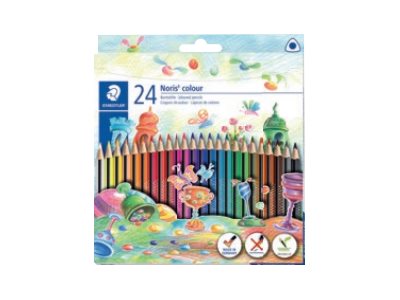 STAEDTLER Noris® colour 187 Buntstifte farbsortiert, 24 St. STAEDTLER Noris® colour 187 Buntstifte farbsortiert, 24 St.