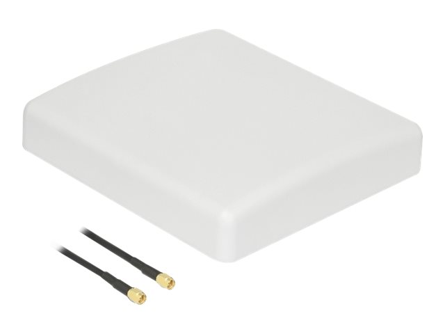 Delock LTE MIMO Antenne 2xSMA Stecker 8dBi direktional + Anschlusskabel RG58 10m