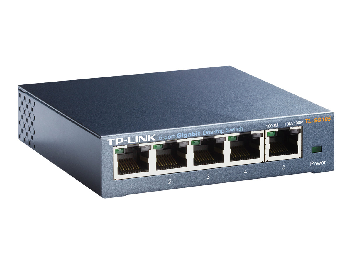TL-SG105 5-Port Gigabit Desktop Switch TL-SG105 5-Port Gigabit Desktop Switch
