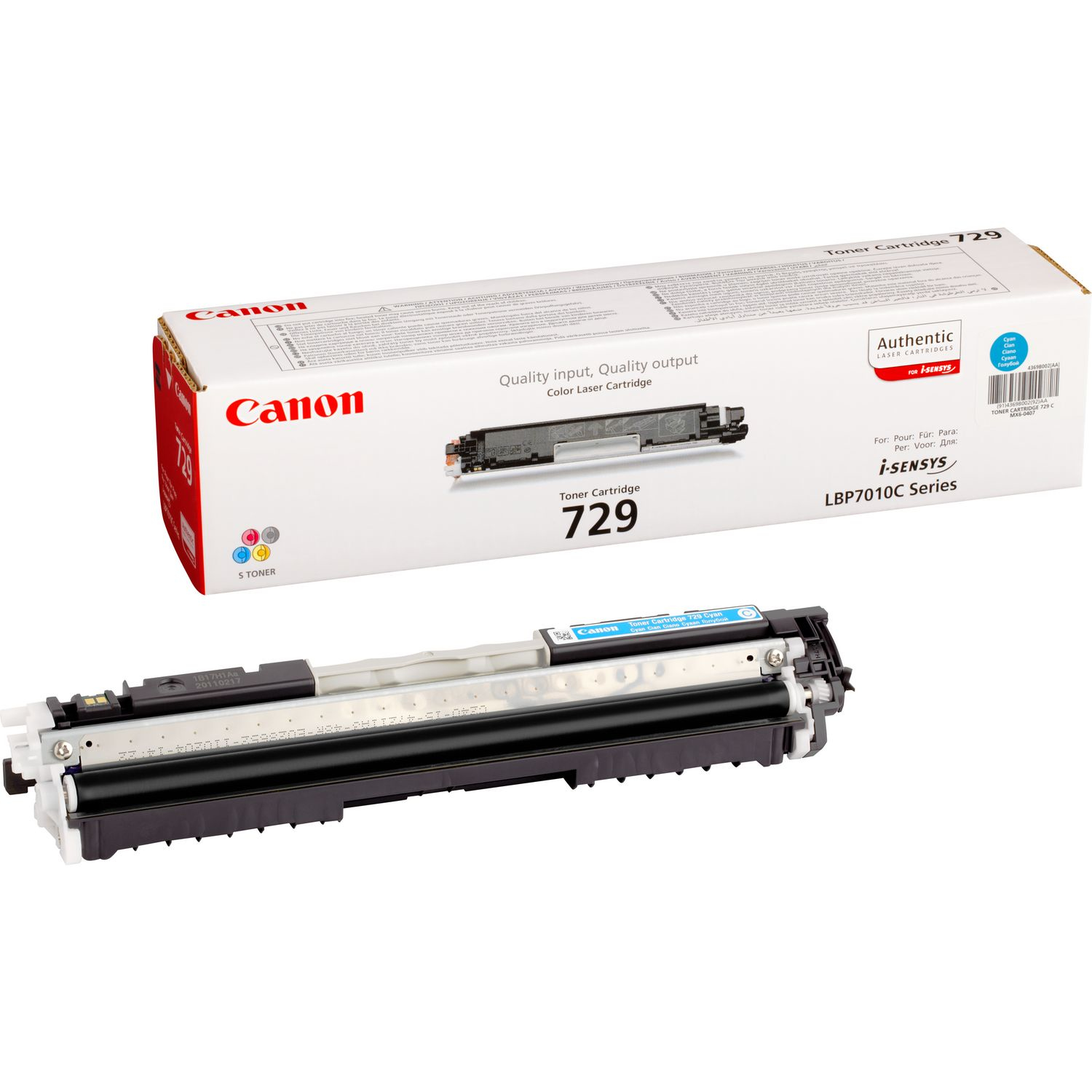Canon 729 C  cyan Toner