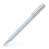 FABER-CASTELL Kugelschreiber Ambition italic ice blue, Schreibfarbe: schwarz, 1 St. FABER-CASTELL Kugelschreiber Ambition italic ice blue, Schreibfarbe: schwarz, 1 St.