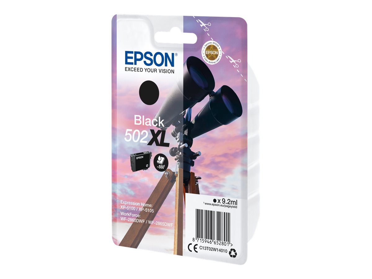 C13T02W14010 EPSON XP Tinte black HC 550 C13T02W14010 EPSON XP Tinte black HC 550