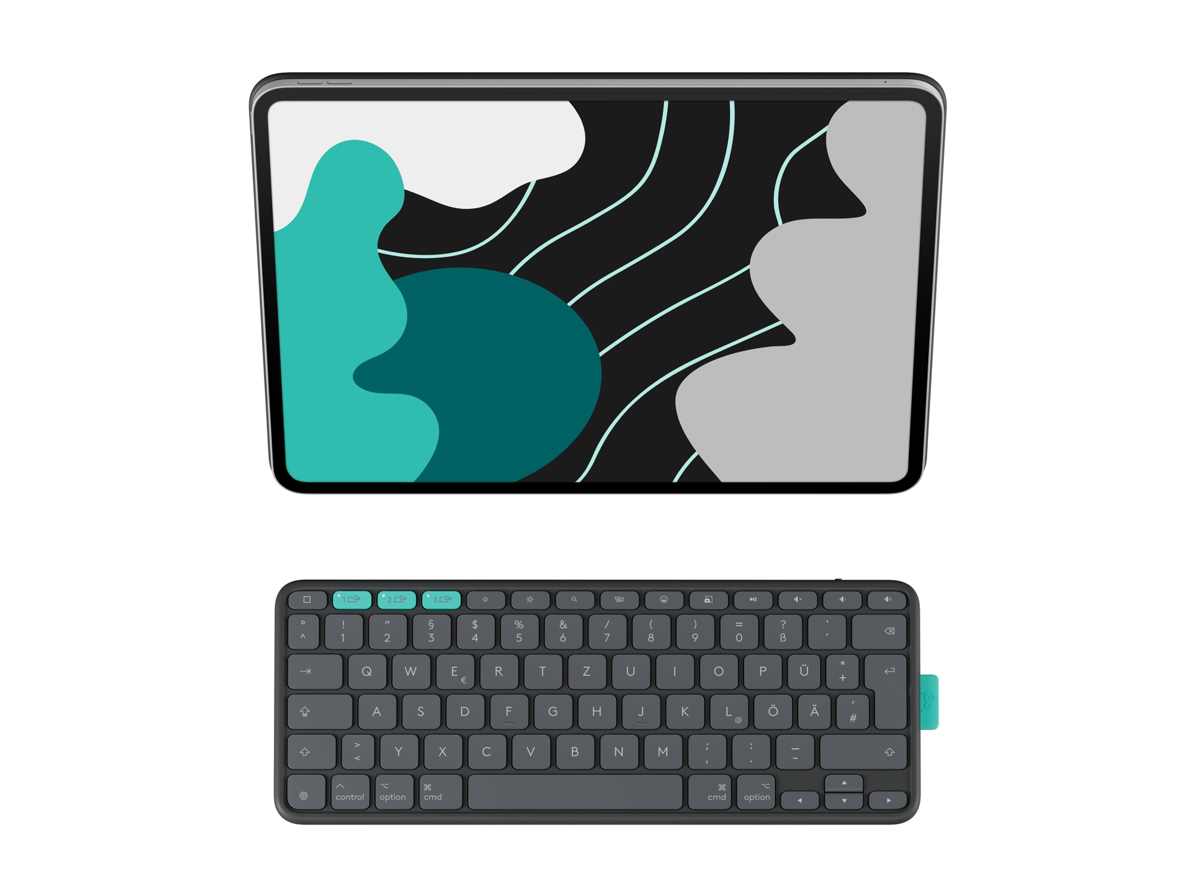 Logitech Flip Folio iPad Pro 13 M4M5, Air 13 M2M3, Grafit