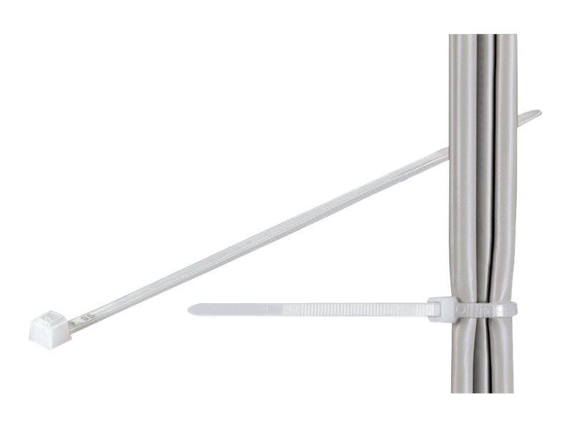 fixPOINT Kabelbinder transparent 20,0 cm x 2,5 mm, 100 St