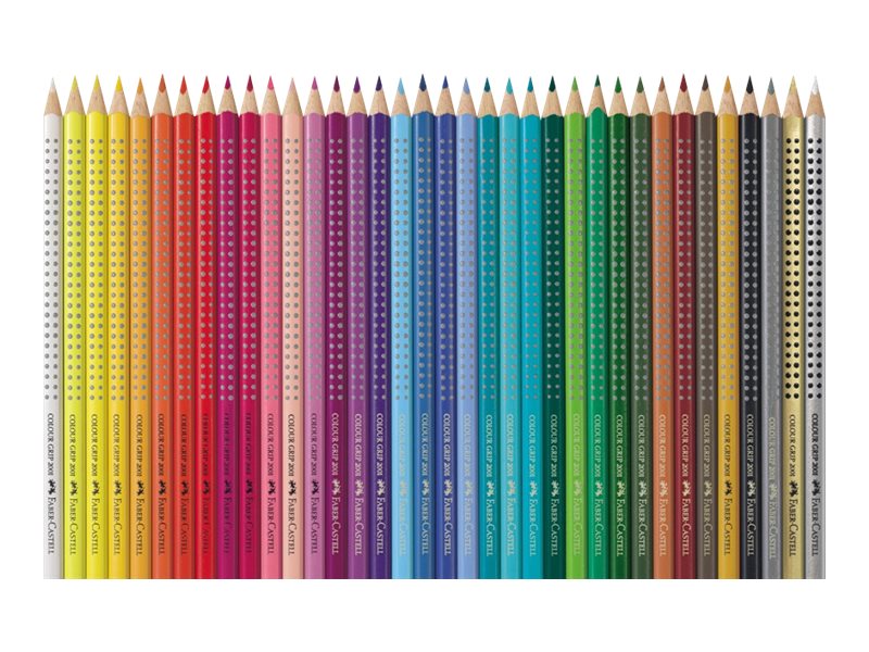 FABERCASTELL Colour GRIP Buntstifte farbsortiert, 36 St
