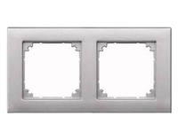 Merten Rahmen M-PLAN 486260 2f. aluminium Merten Rahmen M-PLAN 486260 2f. aluminium