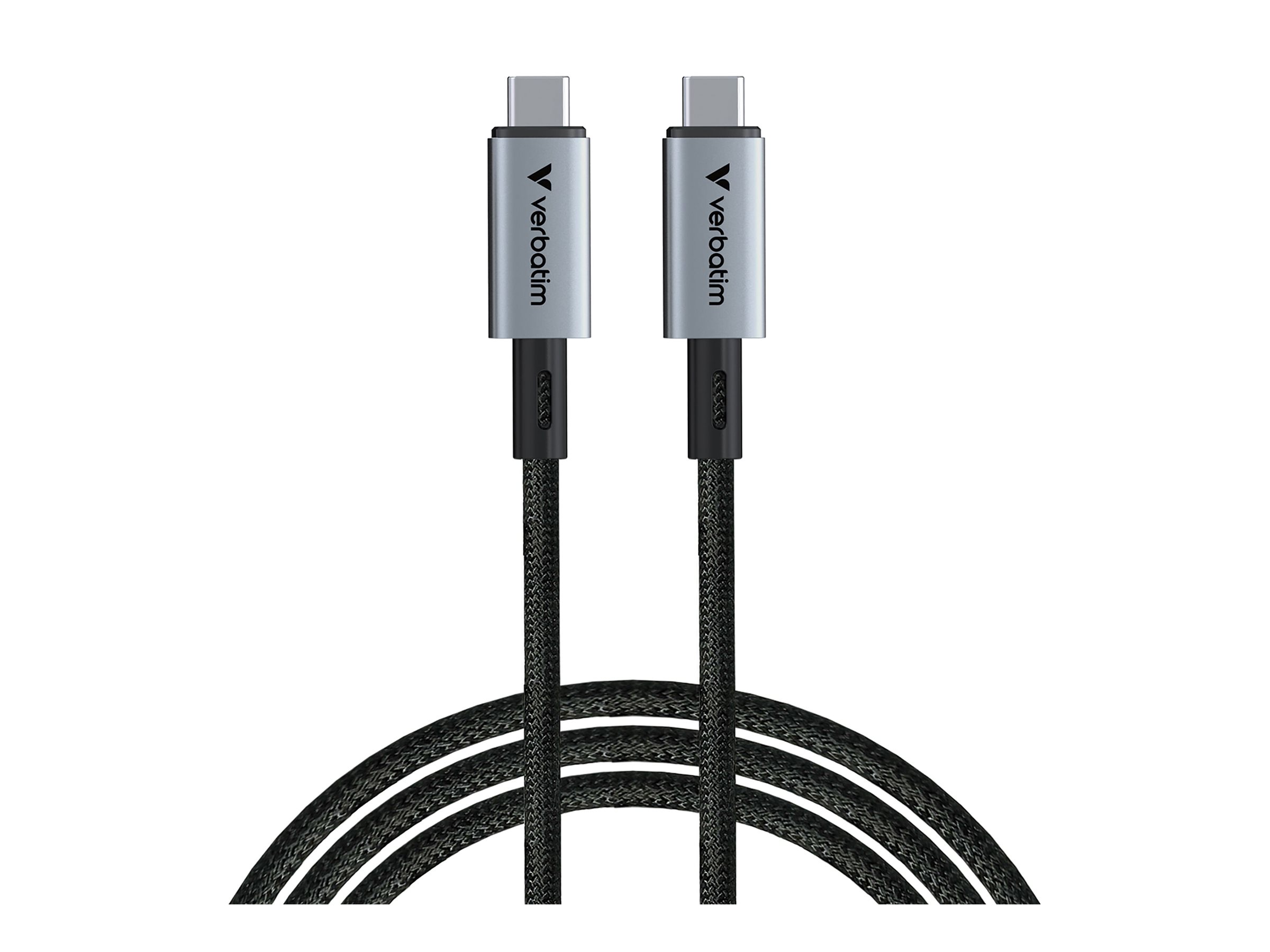 Verbatim Sync & Charge USB C to USB C 240W 40 Gbps120 cm