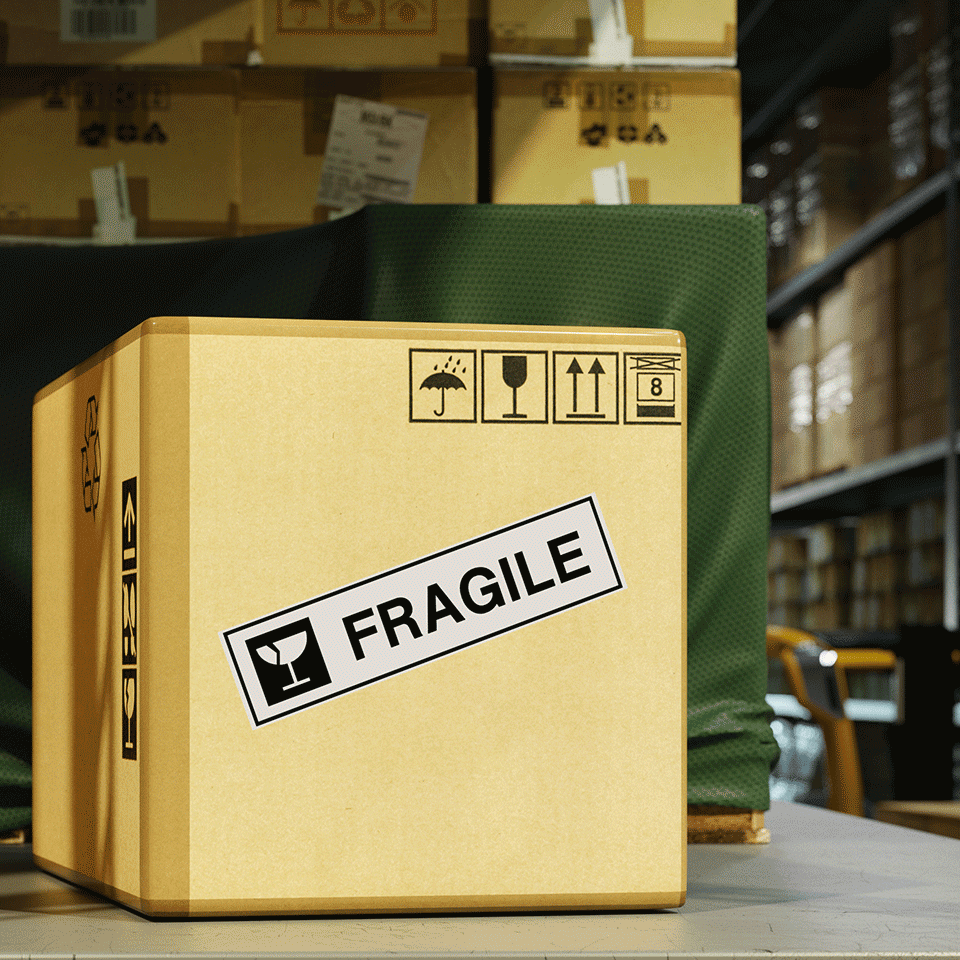 DK22223 BROTHER QL550 Etikettenrolle