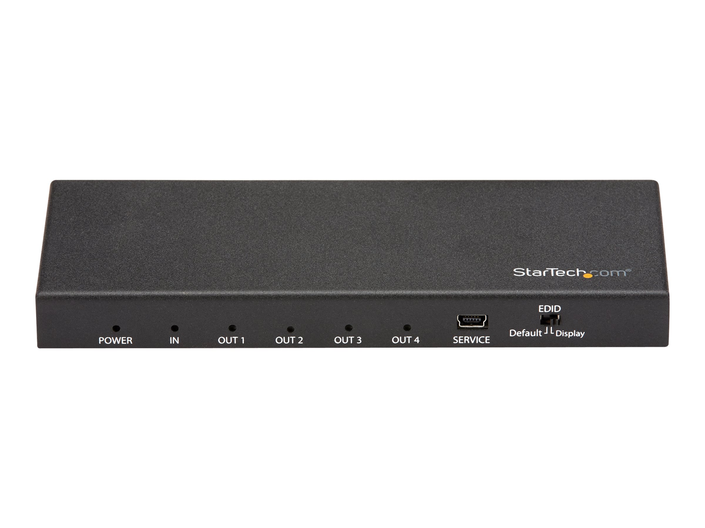 STARTECH.COM HDMI Splitter - 4-Port - 4K 60Hz - HDMI Splitter 1 In 4 Out - 4 Way HDMI Splitter - HDMI Port Splitter