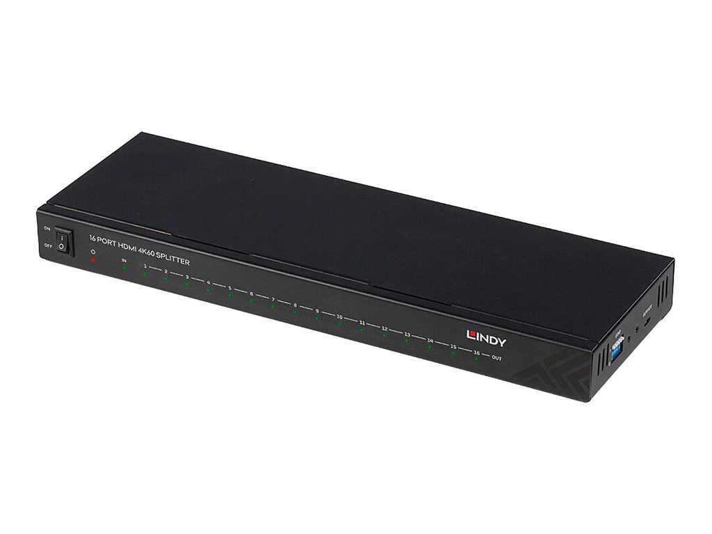LINDY 16 Port HDMI 4K60 Splitter