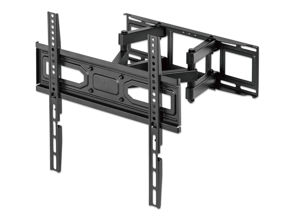 MANHATTAN TV-Wandhalterung neigbar schwenkbar horizontal nachjustierbar 81,28-177,8cm 32-70Zoll und bis 40 kg Full Motion MANHATTAN TV-Wandhalterung neigbar schwenkbar horizontal nachjustierbar 81,28-177,8cm 32-70Zoll und bis 40 kg Full Motion