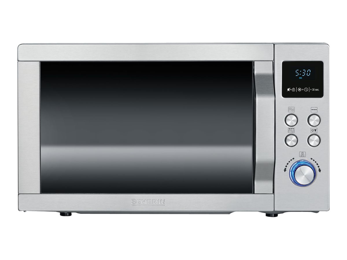 SEVERIN MW 7751 Mikrowelle 800 W silber SEVERIN MW 7751 Mikrowelle 800 W silber