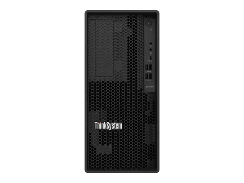 LENOVO ISG ThinkSystem ST45 V3 AMD EPYC 4124P 4C 38GHz 16MB Cache 65W No RAID 2x1TB SATA 1x16GB 500W No DVD 3 year