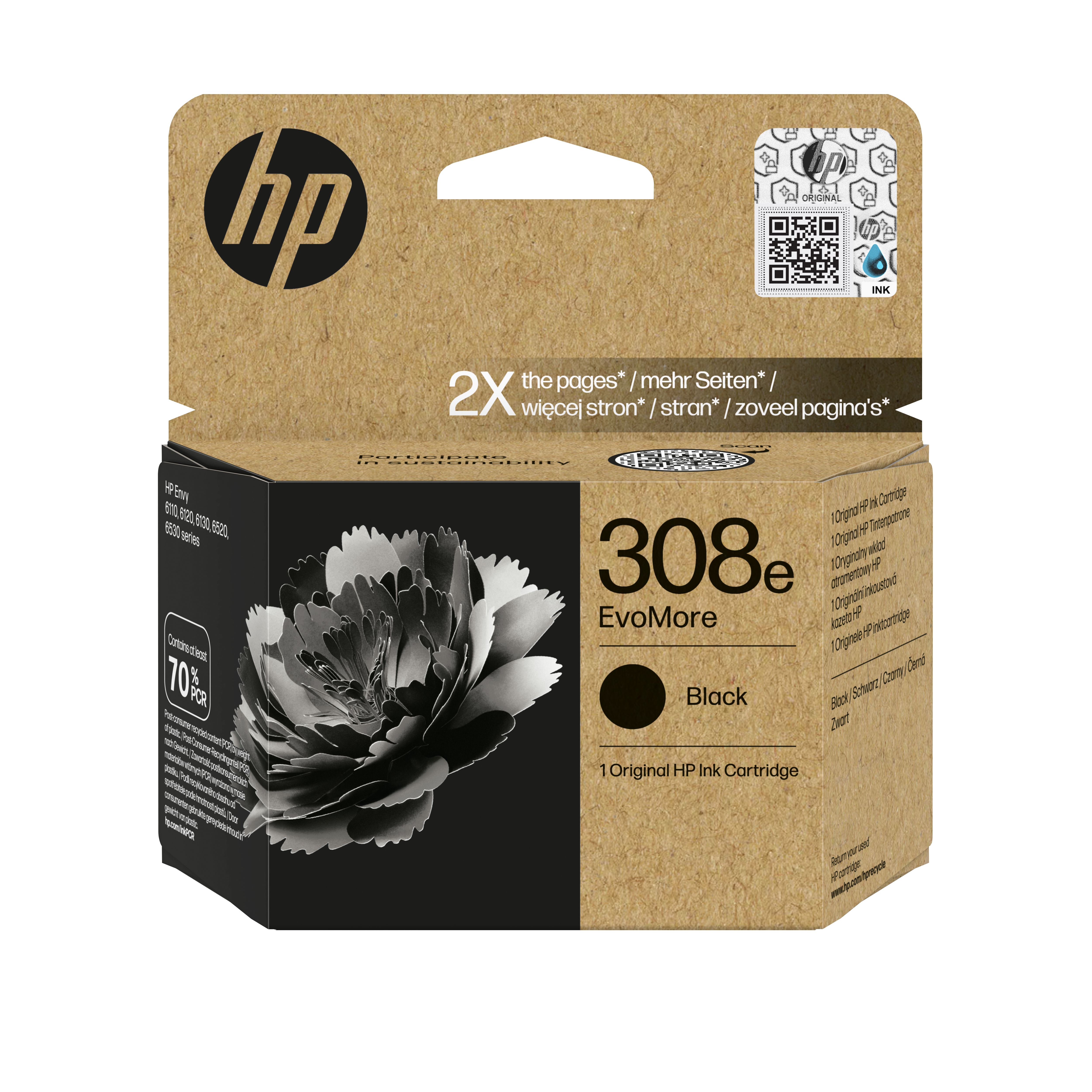 HP 308e7FP22UE schwarz Druckerpatrone