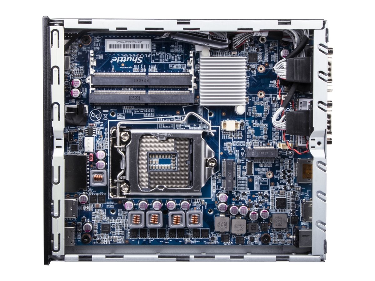 SHUTTLE Barebone XPC slim DH610 LGA1700 2xSODIMM 2xM.2 1xHDMI 1xDP