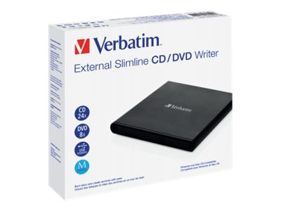 Verbatim Mobile DVD ReWriter USB 20 Light Version 53504