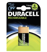 DURACELL Akkus PreCharged E-Block 170 mAh DURACELL Akkus PreCharged E-Block 170 mAh