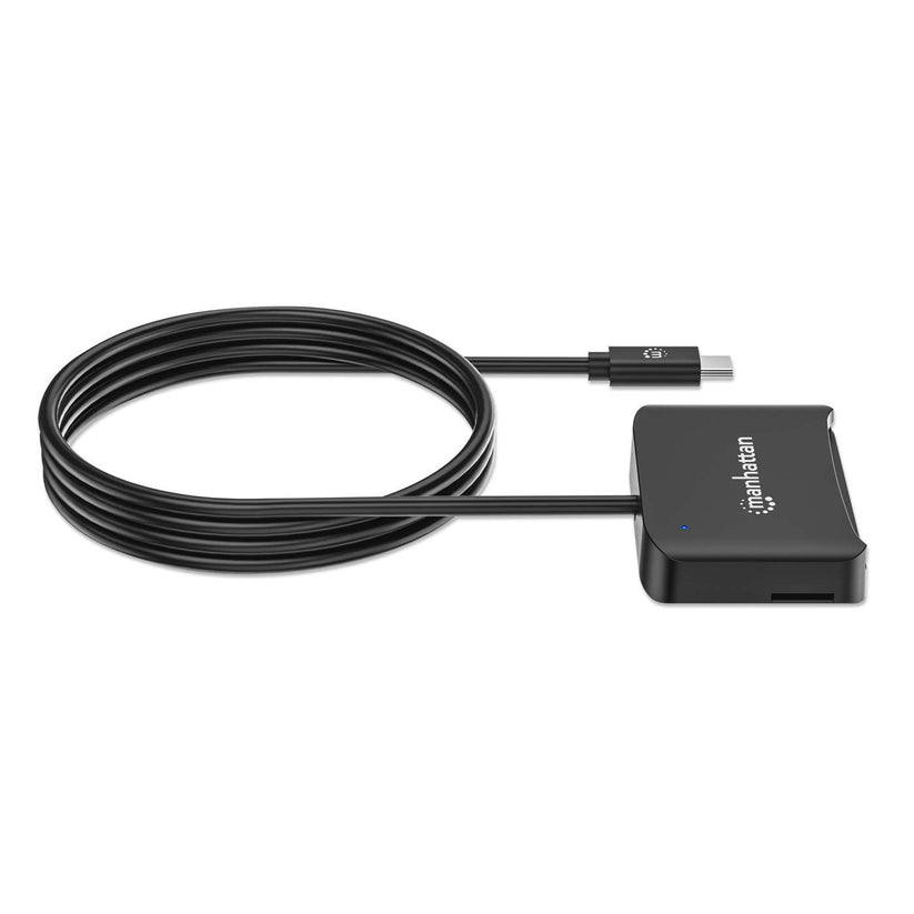 IC Intracom Manhattan SmartCard-Leser USB-C Schwarz