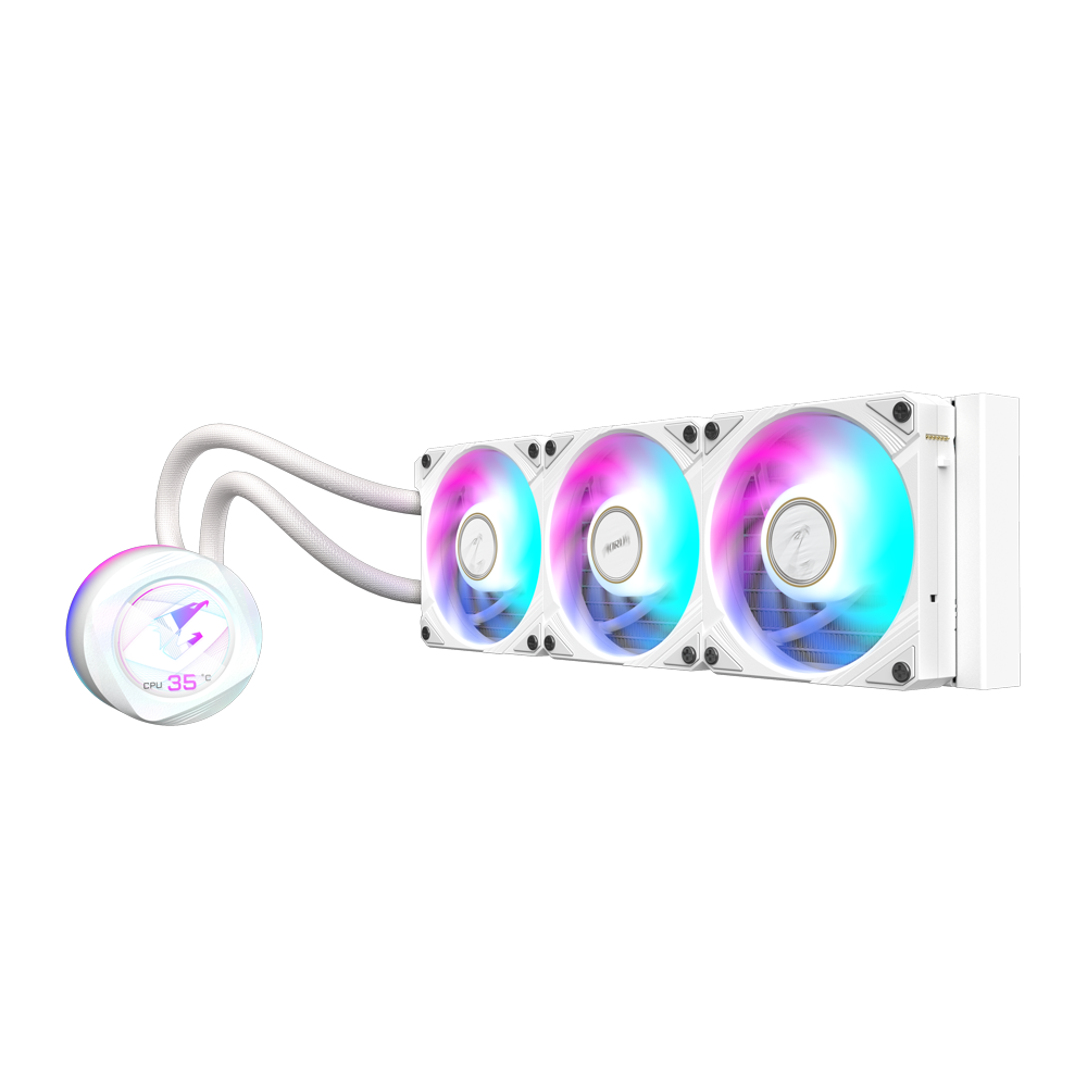 K Cooler GIGABYTE AORUS WATERFORCEX II 360I AIO Liquid CPU Cooler