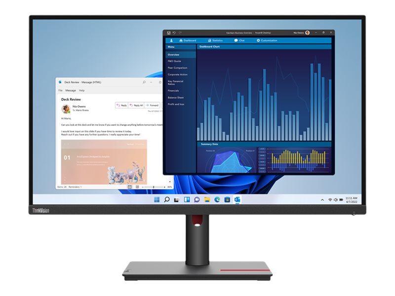 LENOVO ThinkVision T27p-30 68,58cm 27Zoll UHD Monitor USB Type-C Monitor HDMI DP 3xUSB TopSeller