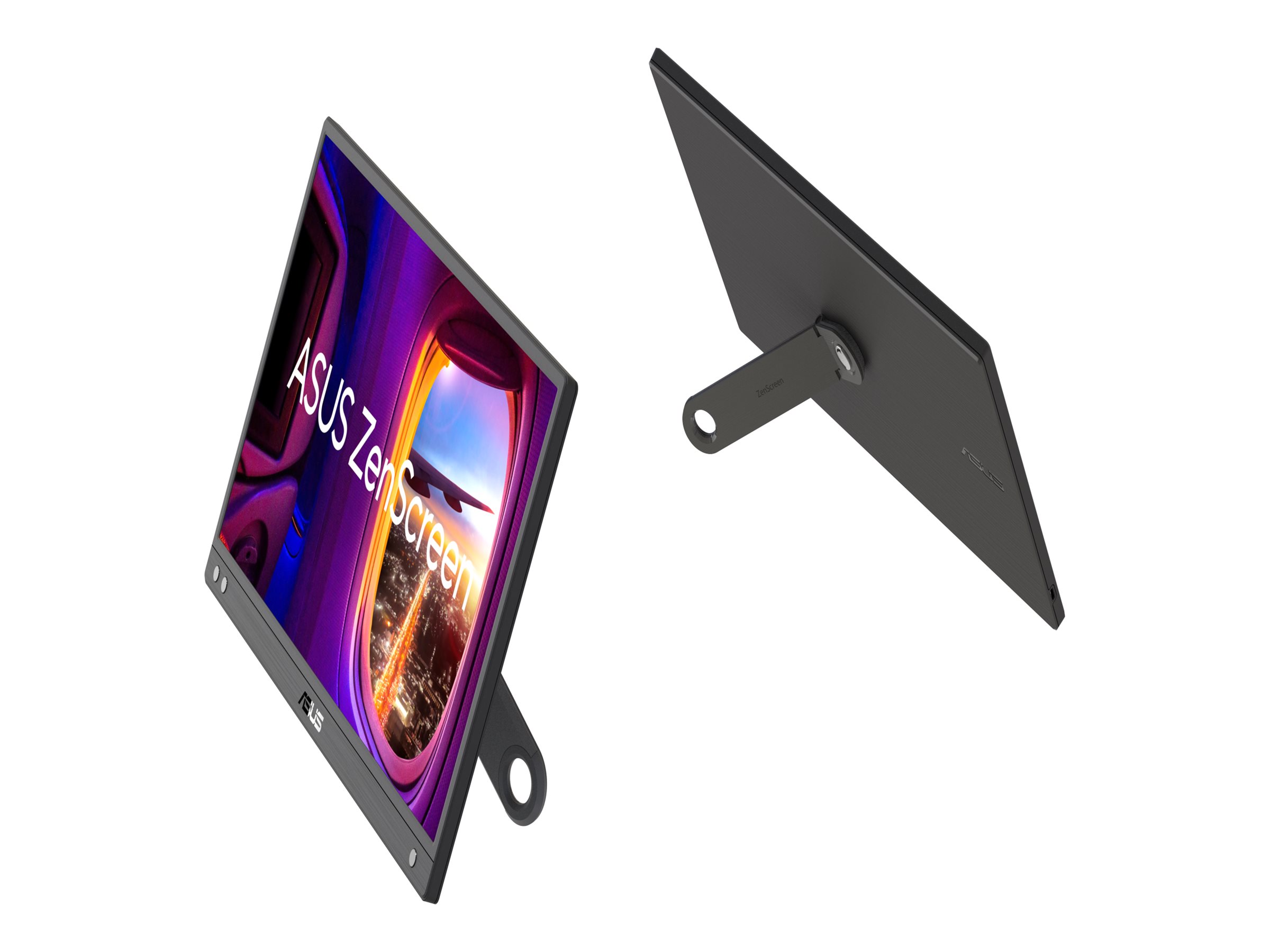 ASUS ZenScreen MB166CR Portable 39,62cm 15,6Zoll IPS WLED FHD 16:9 60Hz 250cd/m2 5ms USB-C Black
