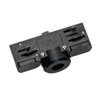SLV Stromschienenadapter EUTRAC 3Phasen schwarz inkl Montagez