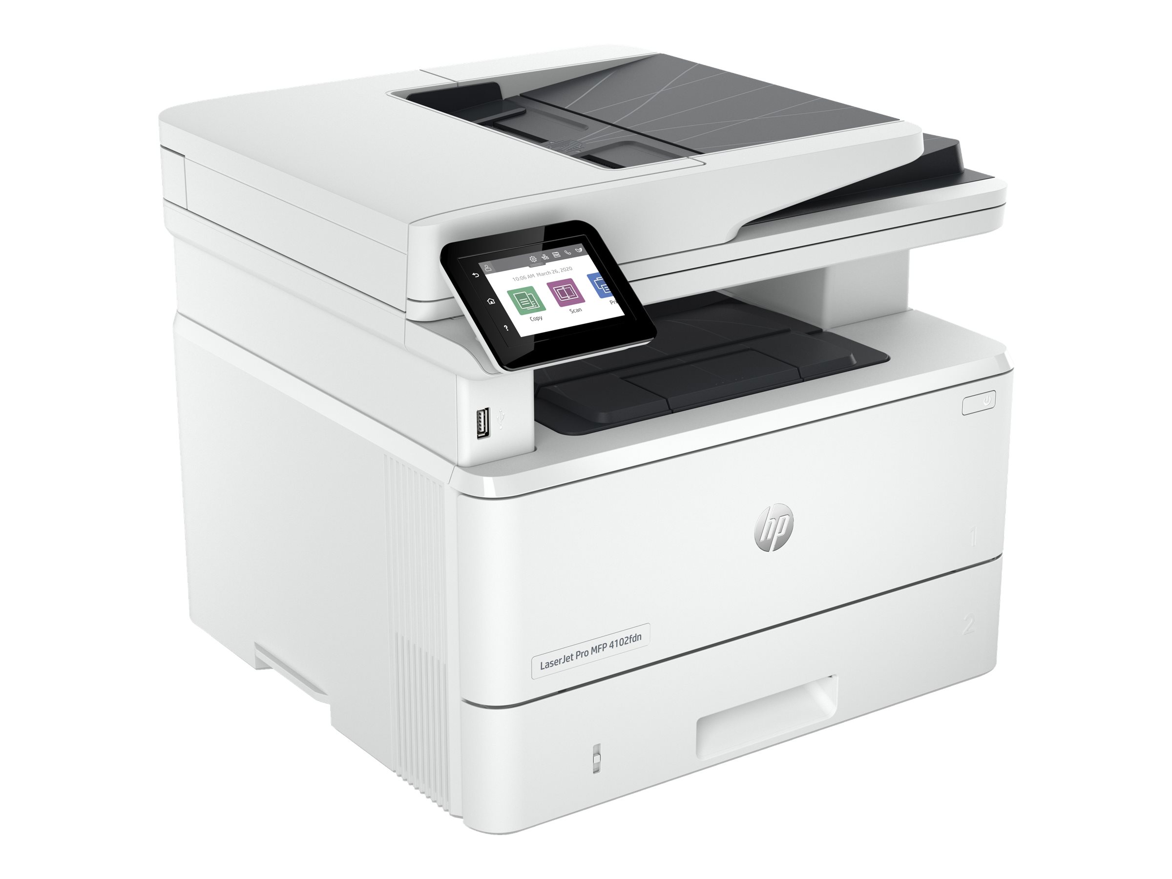 HP Laserjet Pro MFP 4102fdn 4 in 1 LaserMultifunktionsdrucker weiß