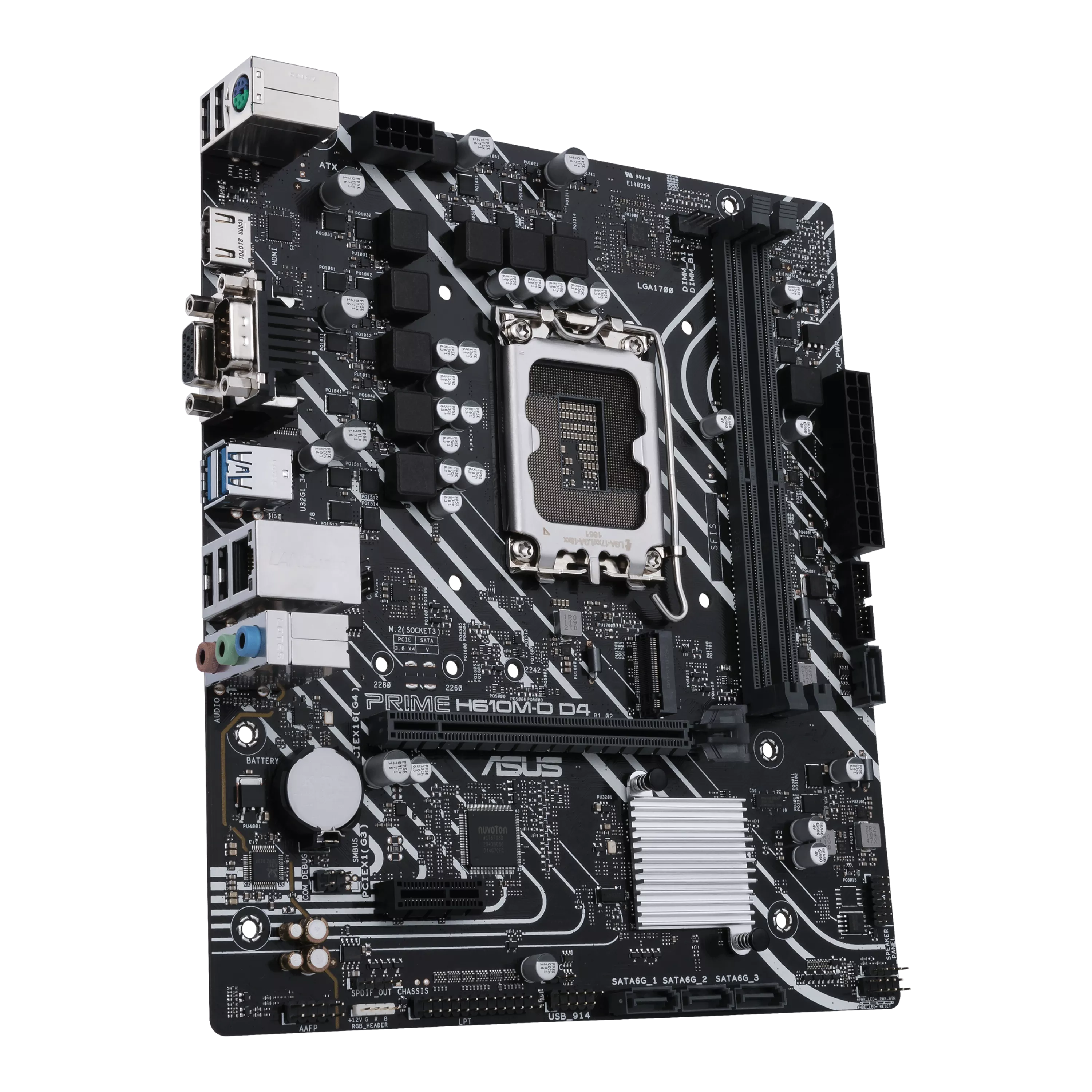 ASUS PRIME H610MD D4 LGA1700 DDR4 mATX MB