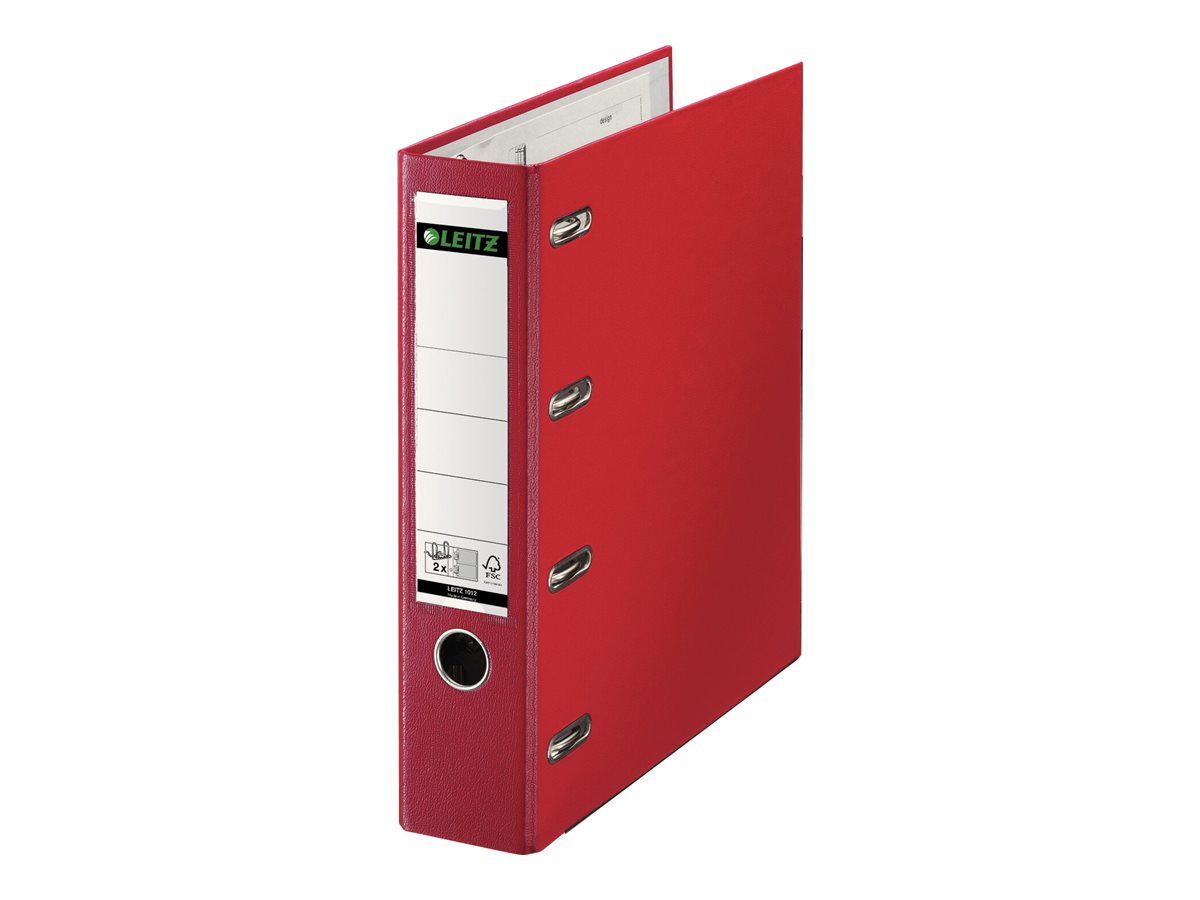LEITZ Doppelordner rot Karton 7,5 cm LEITZ Doppelordner rot Karton 7,5 cm