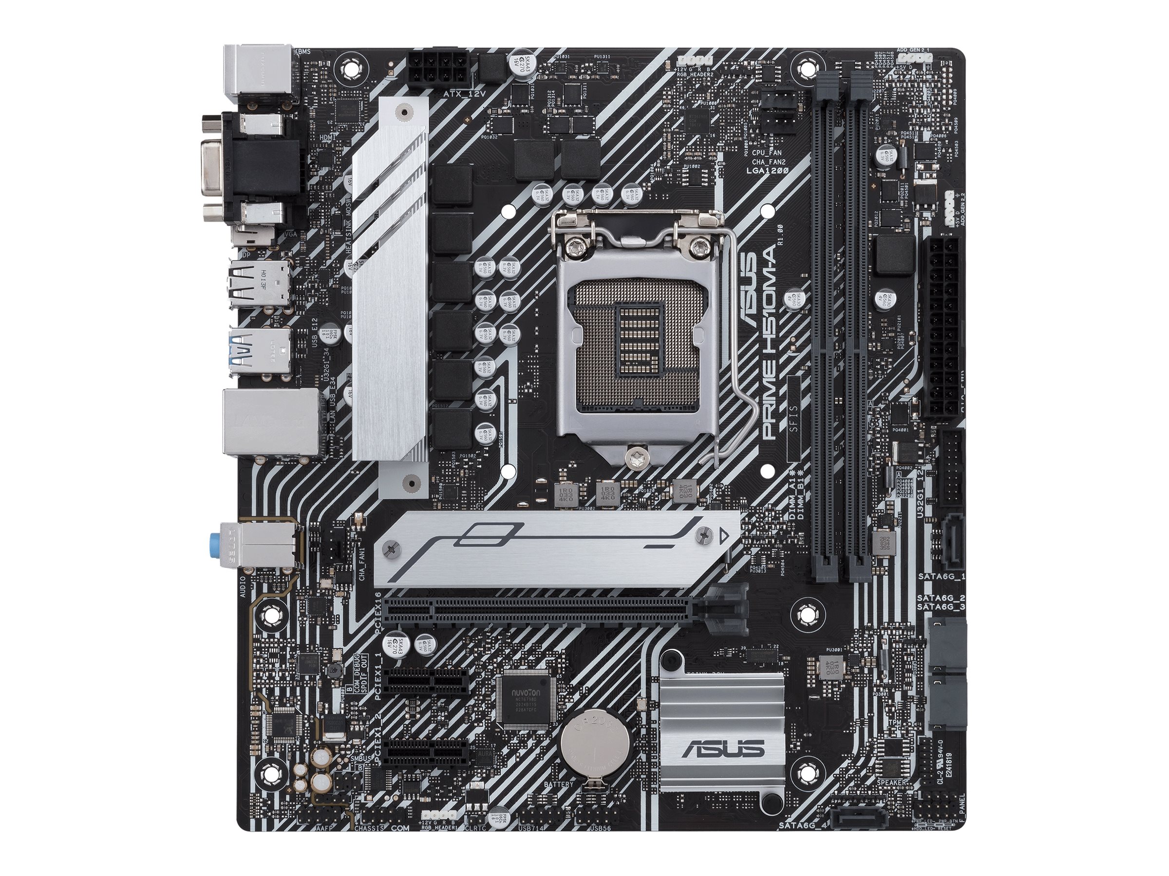 ASUS PRIME H510M-A Intel Socket LGA1200 2DDR4 ASUS PRIME H510M-A Intel Socket LGA1200 2DDR4
