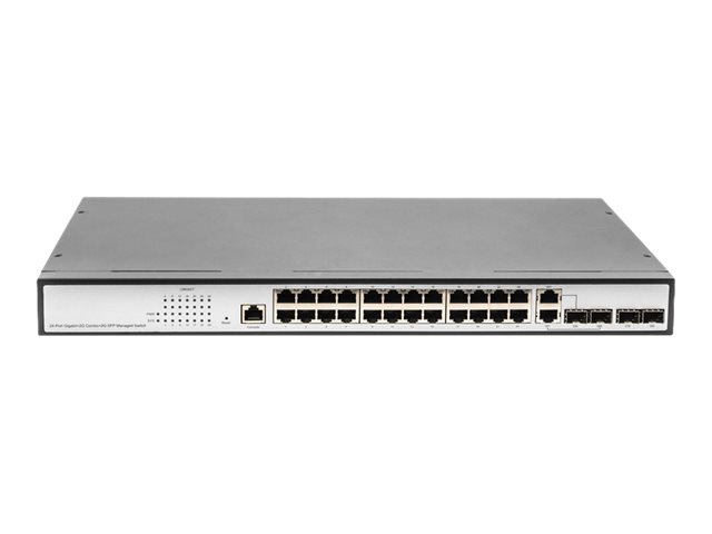 24-Port Gigabit Layer 2 Switch 24-port + 2 combo and 2 SFP uplink port