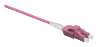 Helos LWL Patchkabel Uniboot OM4 LC-LC Duplex 1m erikaviolett