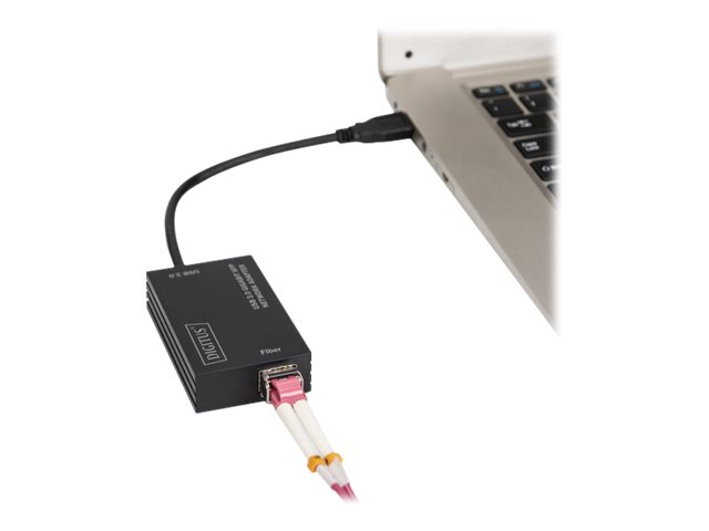 DIGITUS USB 3.0 Gigabit SFP Netzwerkadapter (ohne SFP Modul)