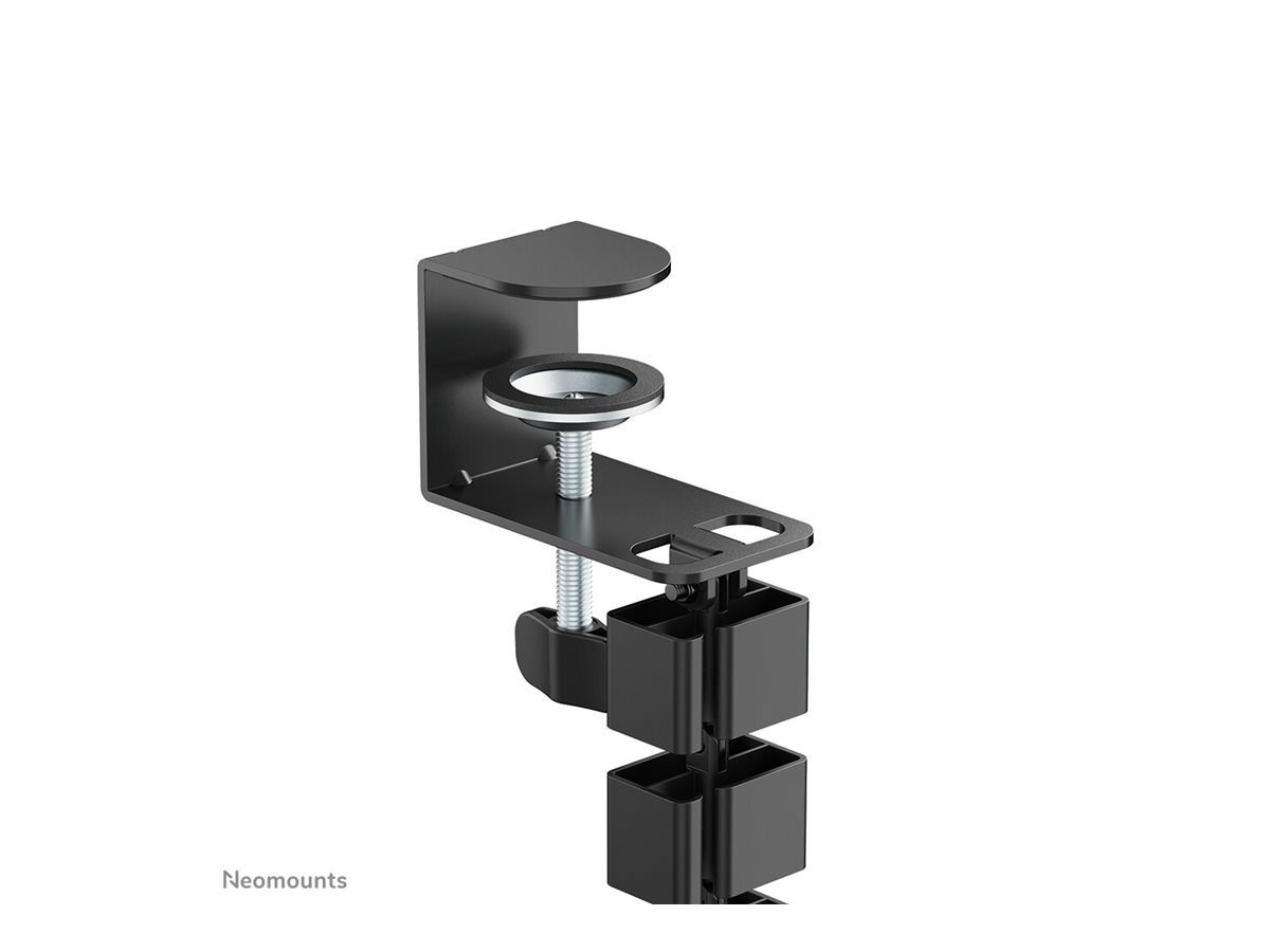 NEOMOUNTS Cable Spine Organizer for sitstand desk frames clamp mounted black