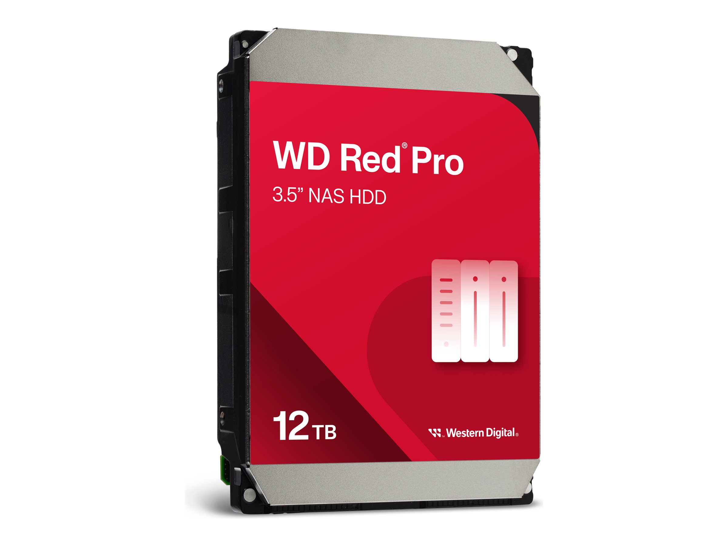 WD Red Pro    8.9cm (3.5) 12TB SATA3 7200  256MB WD121KFBX intern