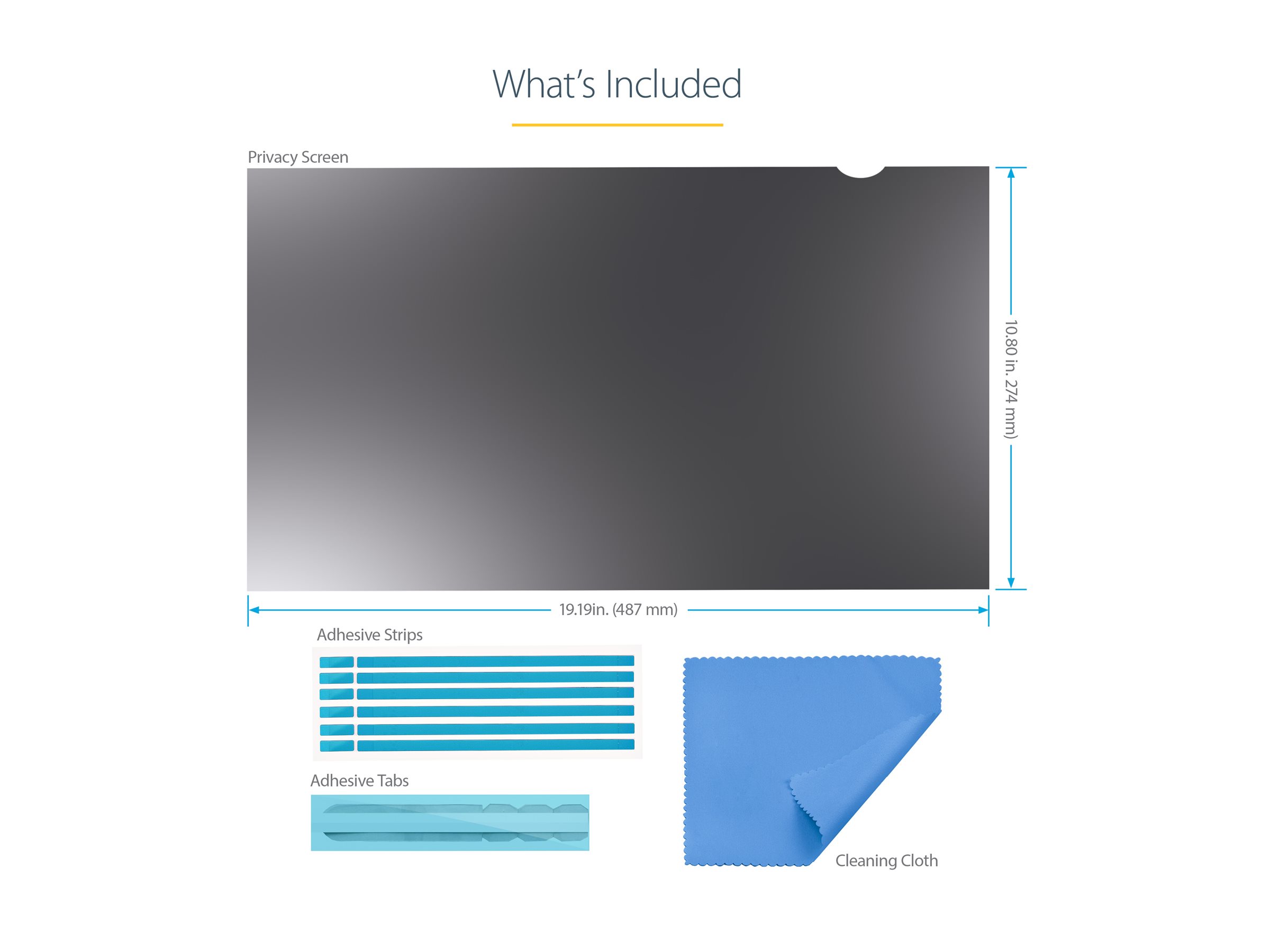 StarTech 22 MONITOR PRIVACY FILTER