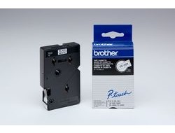 TC201 BROTHER PTOUCH 12mm WEISS-SCHWARZ