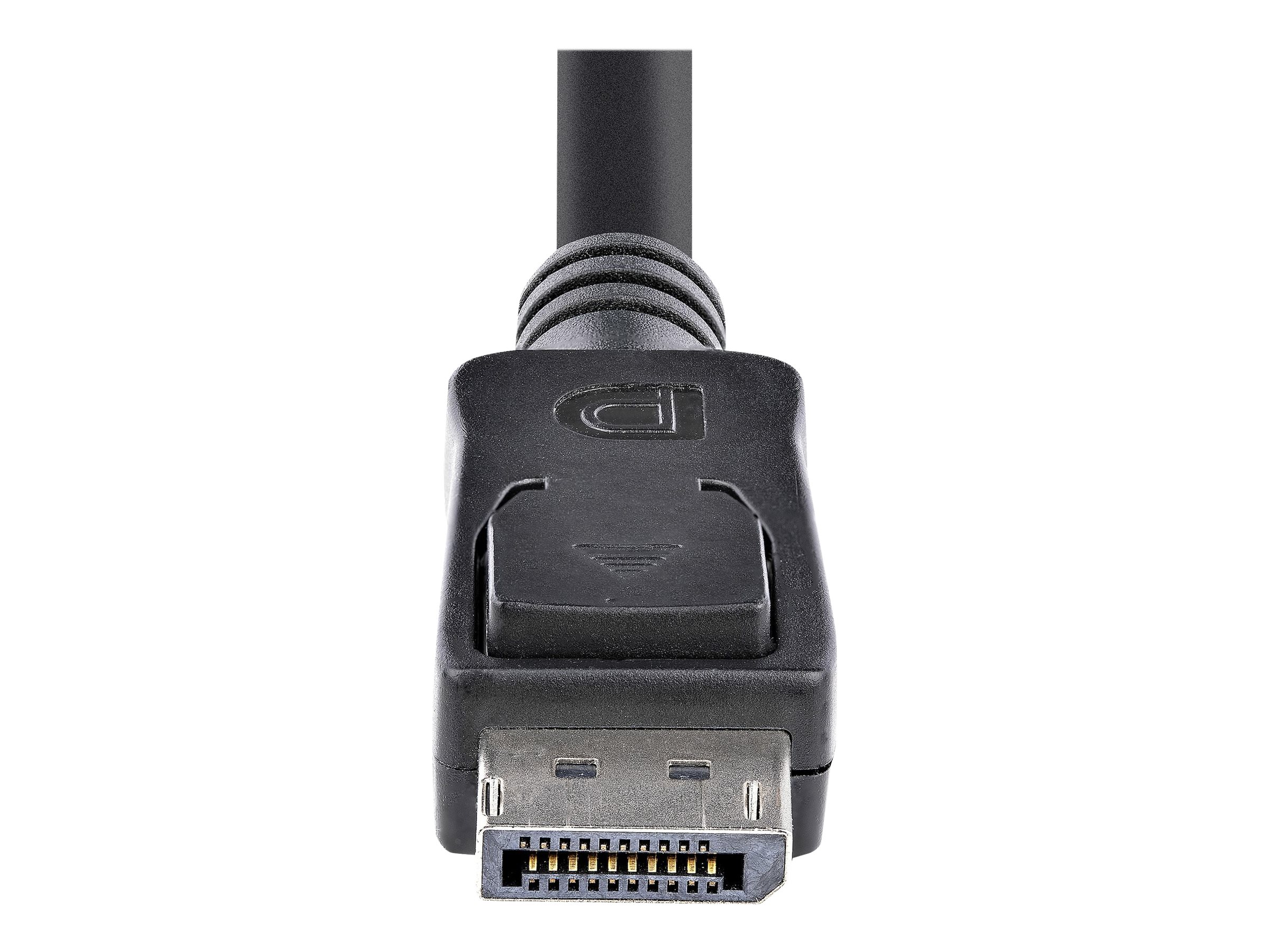 StarTech.com 3m DisplayPort 1.2 Kabel mit Verriegelung (Stecker/Stecker) - DP 4k Audio- / Videokabel Kabel - Schwarz - DisplayPort-Kabel - 3 m