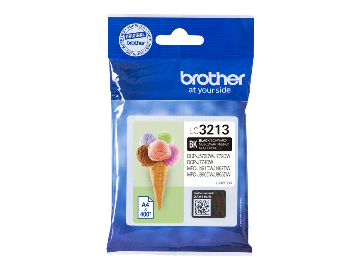 LC3213BK BROTHER DCP Tinte black HC 400