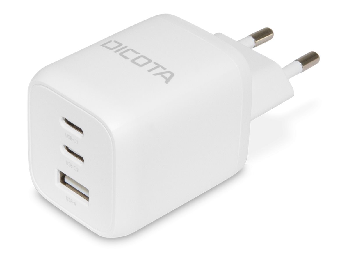 DICOTA 3-Port GaN Wall Charger 65W EU