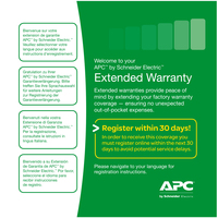 APC - Service Pack - 3 Year Warranty - WBEXTWAR3YR-SP-02